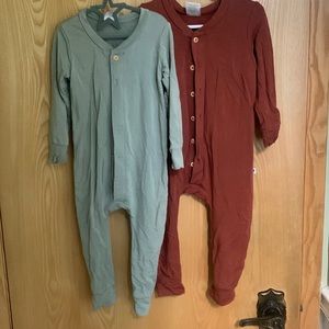 2 x Jax and Lennon Rompers - price is for both